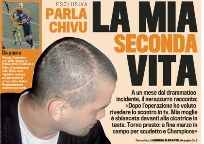chivu scar