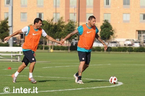 Marco and Deki holdin hands