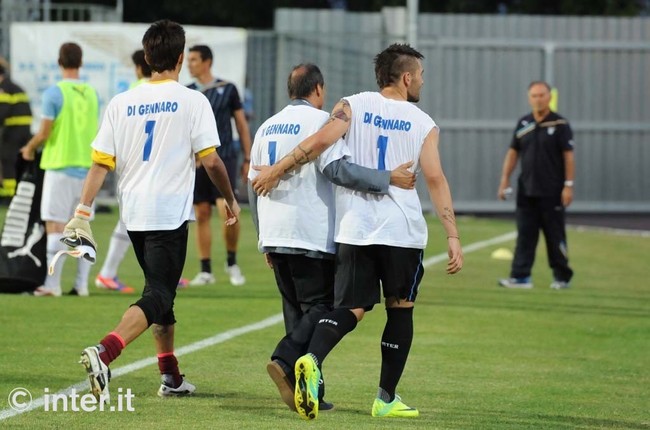 DiGennaro shirts at the Primavera scudetto final 